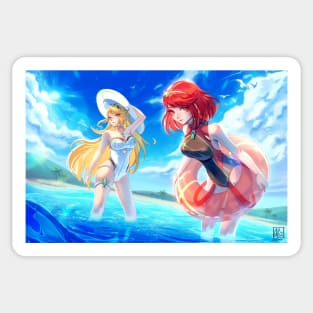 Xenoblade Summer Sticker